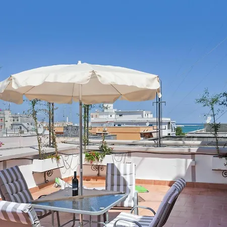 La Bella Vista Bari Sea View Terrace Flat Apartment Exterior photo